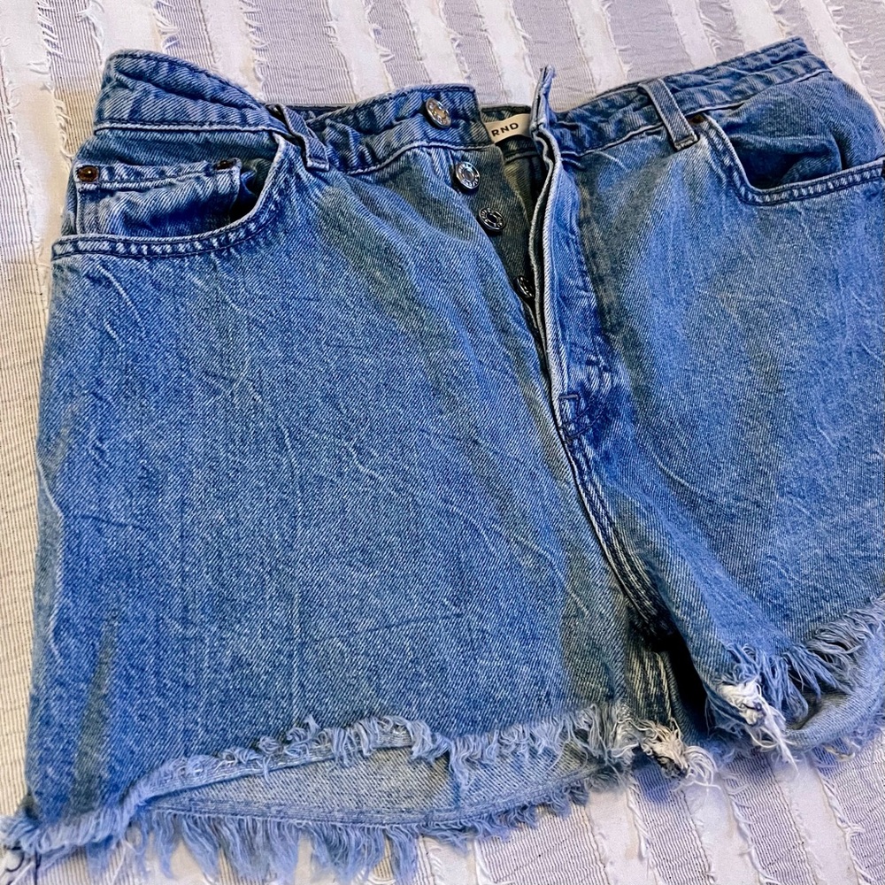 GRLFRND Denim Shorts
